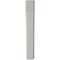 Ekena Millwork 1 3/4"W x 8"D x 12"H Clarksville Wood Vintage Decor Bracket, Chalk Dust White BKTWD02X08X12CVWH - alternate 2